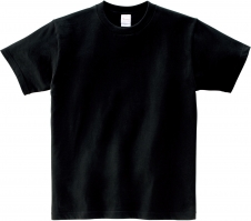 탐스 프린트스타 베이직 라운드 티셔츠(00085-CVT_005)-블랙