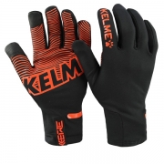 켈미 9886404 Gloves Black/Neon Orange-GG