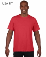 GILDAN PERFORMANCE 기능성 반팔 티셔츠(42000)-RED
