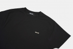 브렁크 레터링 머슬핏 반팔 티셔츠 (블랙)  -BR