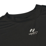나인티플러스 에센셜 컴프레션 언더셔츠 -블랙